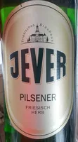 Mängden socker i Jever Pilsener