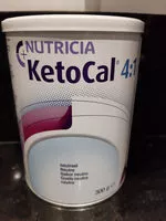 Mängden socker i KetoCal 4:1 Neutre