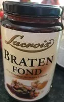 Mängden socker i Braten Fond