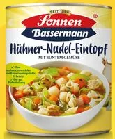 Mängden socker i Hühner Nudeleintopf