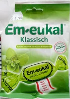 Mängden socker i Em eukal