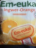 Mängden socker i Em-eukal Ingwer-orange Zuckerfrei