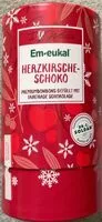 Mängden socker i Herzkirsche-Schoko