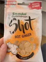 Mängden socker i Gummidrops Shot