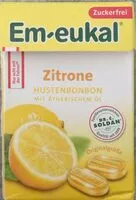 Mängden socker i Hustenbonbon Zitrone