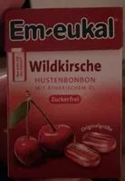 Mängden socker i Wildkirsche Hustenbobons