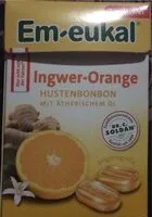 Mängden socker i Ingwer orange
