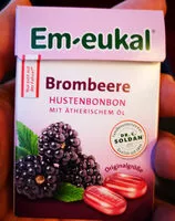 Mängden socker i Brombeere Hustenbonbon mit ätherischem Öl