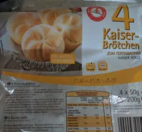 Mängden socker i Kaiser Brötchen