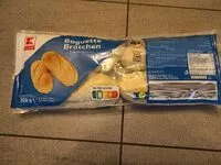 Mängden socker i Baguette Brötchen