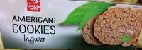 Mängden socker i Linea Natura American Cookies Ingwer, 175 GR Packung