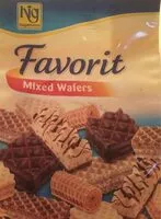 Mängden socker i Mixed wafers