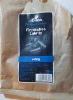 Mängden socker i Finnisches Lakritz salzig