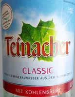 Mängden socker i Teinacher Classic