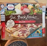Mängden socker i Wagner Salami mit 3 Käsen
