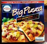 Mängden socker i Big Pizza Beef Jalapeños Nacho Cheese