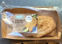 Mängden socker i Schollenfilet im Backteig