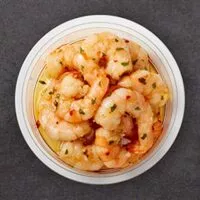 Mängden socker i Garnelen, geschält und gekocht in Chilli