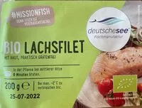 Mängden socker i Bio Lachsfilet mit Haut