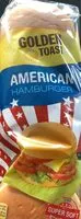 Mängden socker i Golden Toast American Hamburger