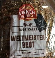 Mängden socker i Weltmeister Brot