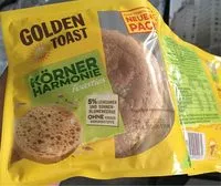 Mängden socker i Golden Toast Kräuterharmonie Toasties