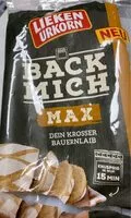 Mängden socker i Back mich