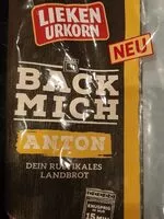 Mängden socker i Back mich,Anton