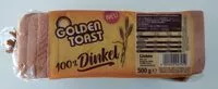 Mängden socker i Golden Toast 100% Dinkel