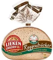 Mängden socker i Lieken Urkorn Lieblingsbrot Dinkel Roggen