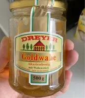 Mängden socker i Akazienhonig