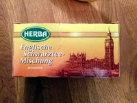 Mängden socker i Englische Schwarzteemischung