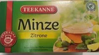 Mängden socker i Minze Zitrone