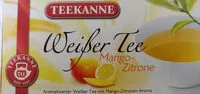 Mängden socker i Weißer Tee Mango Zitrone