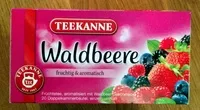 Mängden socker i TeekanneTee Waldbeere