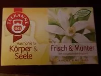 Mängden socker i Kräutertee Frisch & Munter