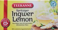 Mängden socker i Ingwer-Lemon Tee 20x