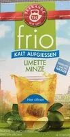 Mängden socker i Frio Limette-Minze