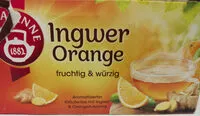Mängden socker i Tee Ingwer Orange