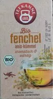 Mängden socker i Bio Fenchel anis-kümmel