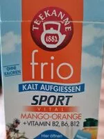 Mängden socker i Frio Sport Vital Mango-Orange
