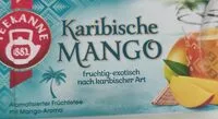 Mängden socker i Karibische Mango Früchtetee