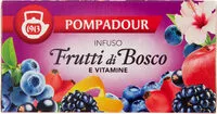 Mängden socker i Infuso frutti di bosco e vitamine