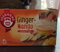 Mängden socker i Ginger-Mango