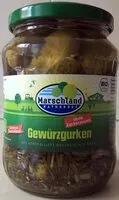 Mängden socker i Gewürzgurken Marschland