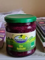 Mängden socker i Marschall Bio Rotkohl