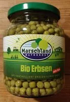 Mängden socker i Bio Erbsen