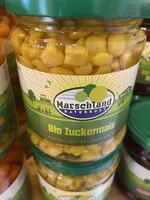 Mängden socker i Bio Zuckermais