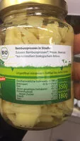 Mängden socker i Bambussprossen