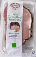 Mängden socker i Original Thymian-Honig-Krustenbraten